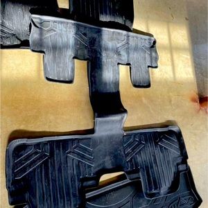 All weather floor mats for Toyota highlander.  Used for one season.